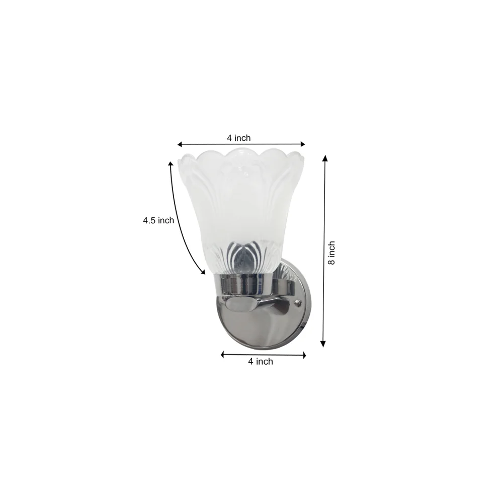 Fancy Chrome Finish Wall Light For Living Room | SKE-140017_1_CTF