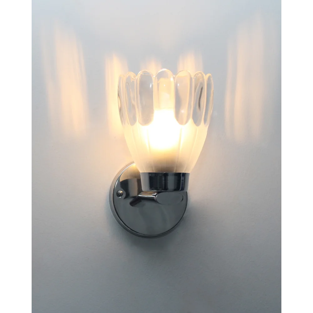 Decorative Chrome Finish Wall Light For Bedroom | SKE-140017_1 CFG