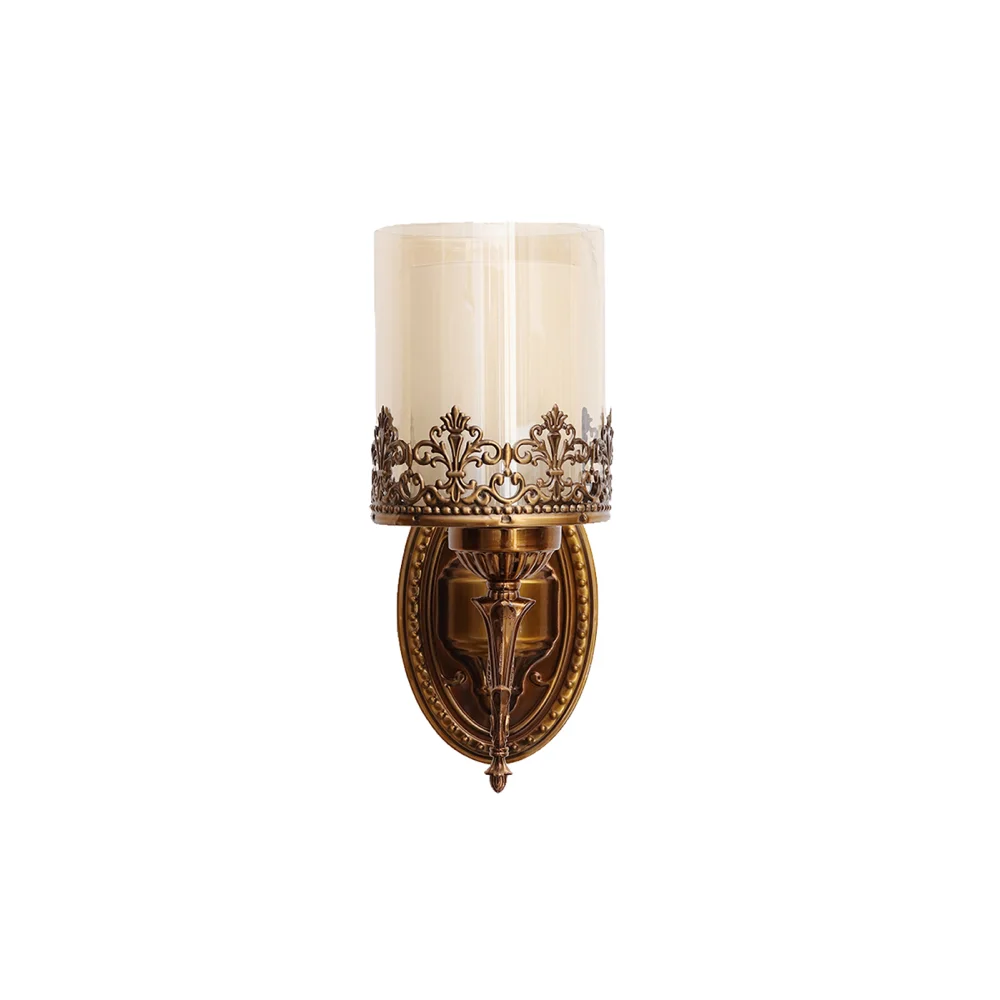 Decorative Wall Light With Ornate Design For Living Room | SKE-140011/1