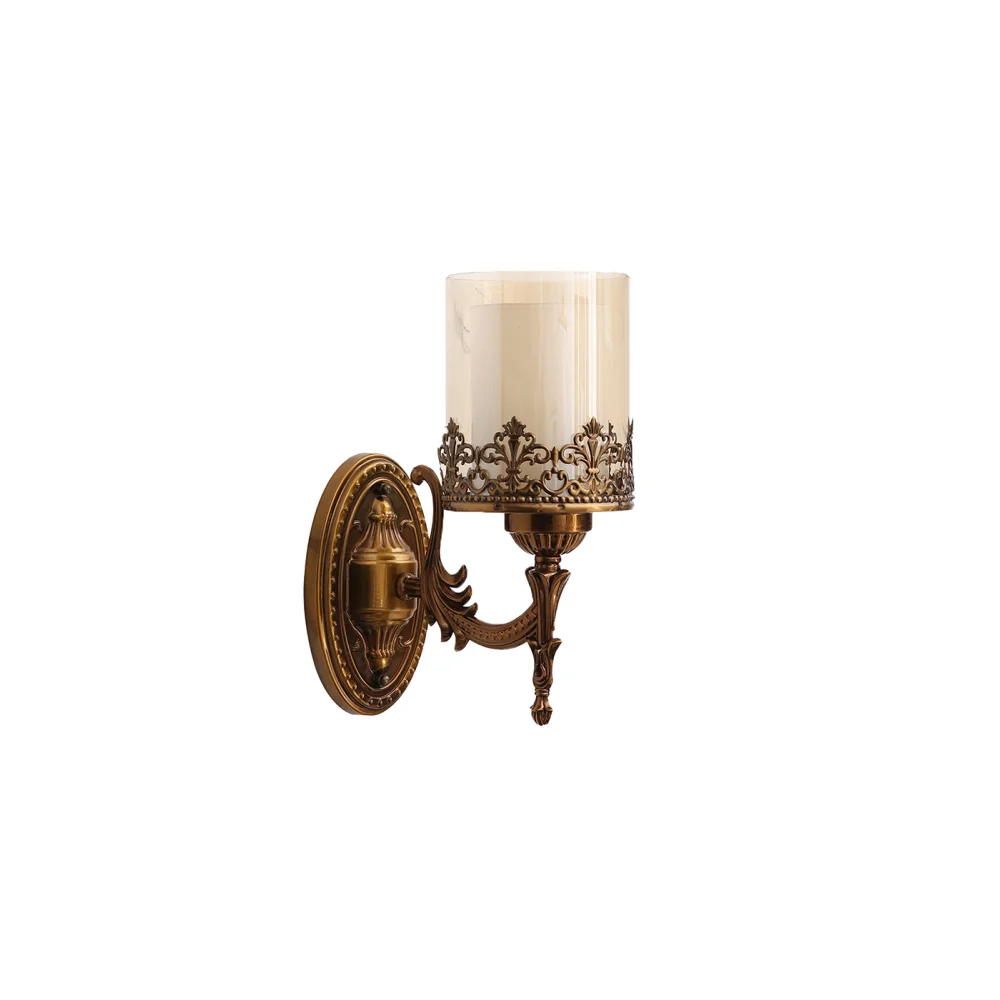 Decorative Wall Light With Ornate Design For Living Room | SKE-140011/1