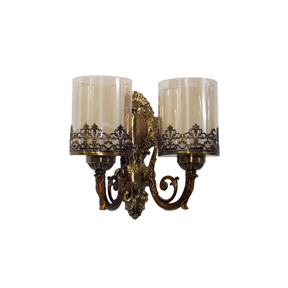 Classic Double Arm Wall Light for Living Room | SKE-140014/2 DACWL