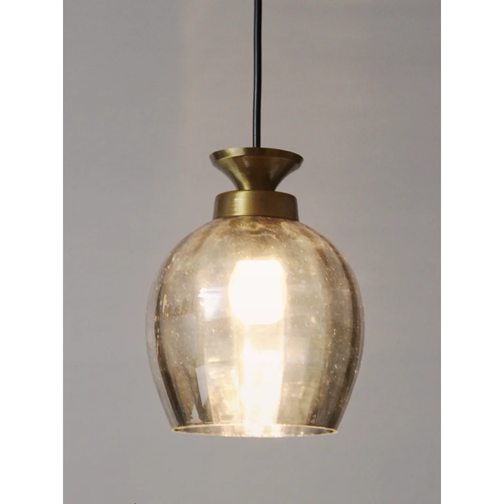 Hanging Light with Smoke Glass Shade | SKE-170003 SG