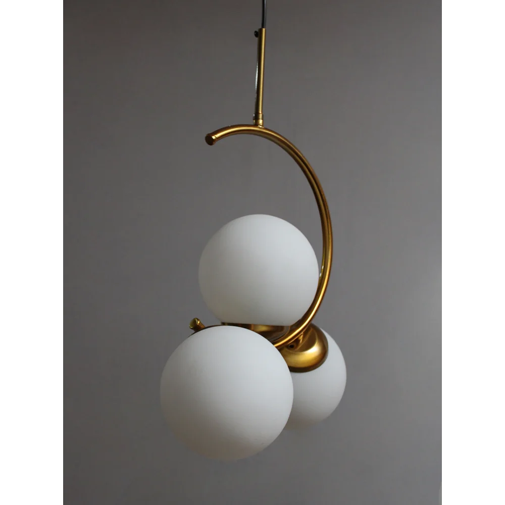 Modern Triple Globe LED Pendant Light | SKE-210001-3G