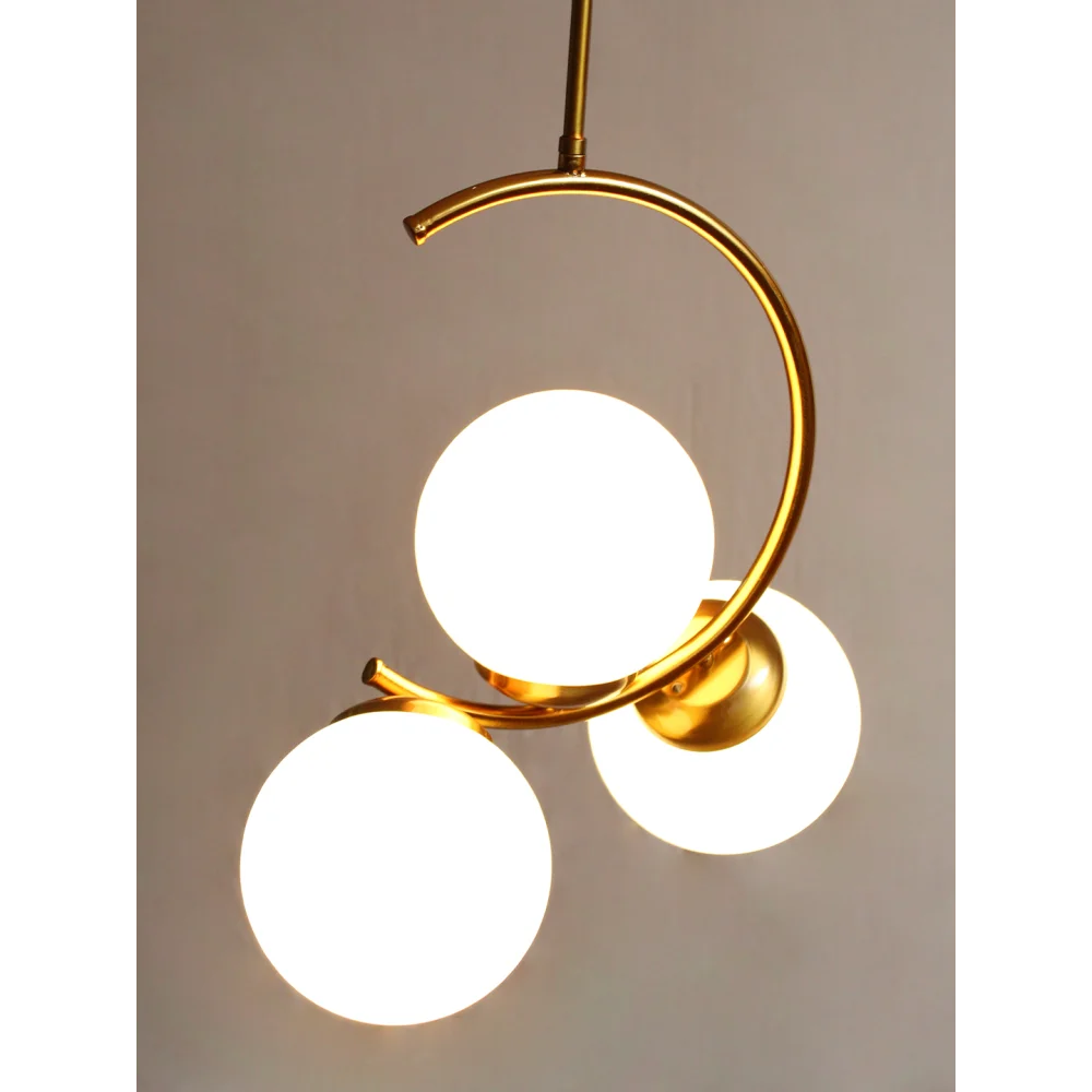 Modern Triple Globe LED Pendant Light | SKE-210001-3G