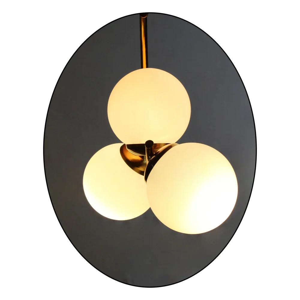Modern Triple Globe LED Pendant Light | SKE-210001-3G