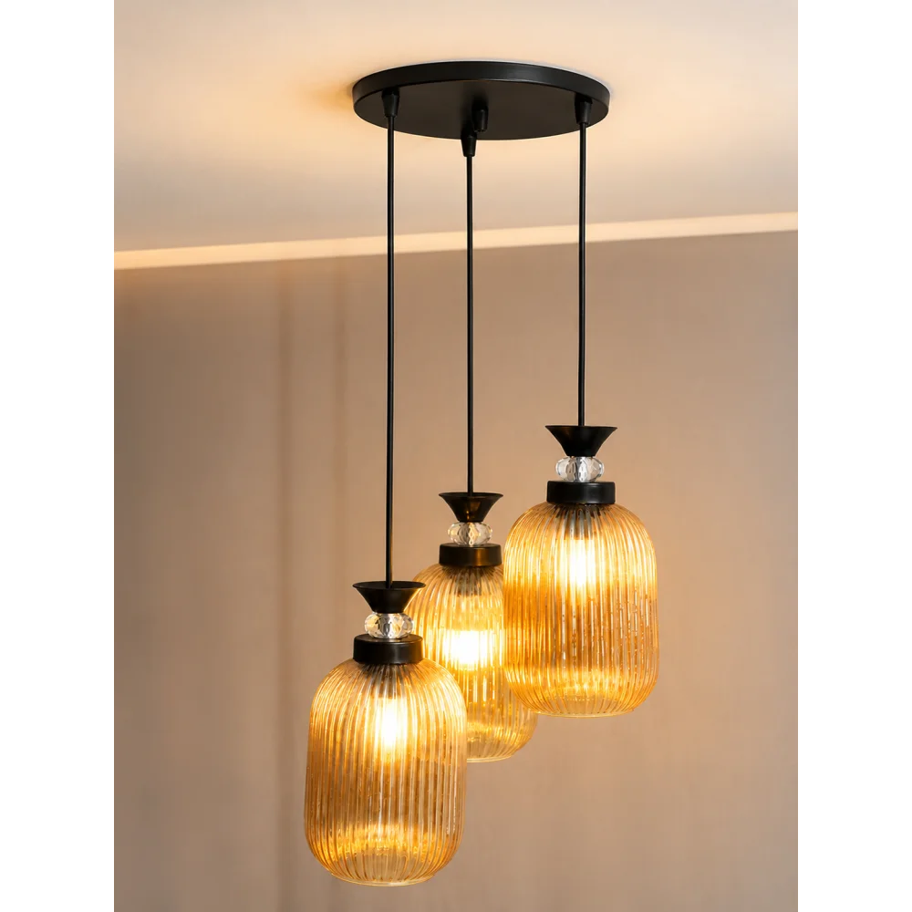 Decorative 3-Light Cluster Hanging Light | SKE-170014_DLCHL