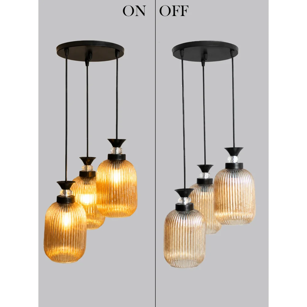 Decorative 3-Light Cluster Hanging Light | SKE-170014_DLCHL