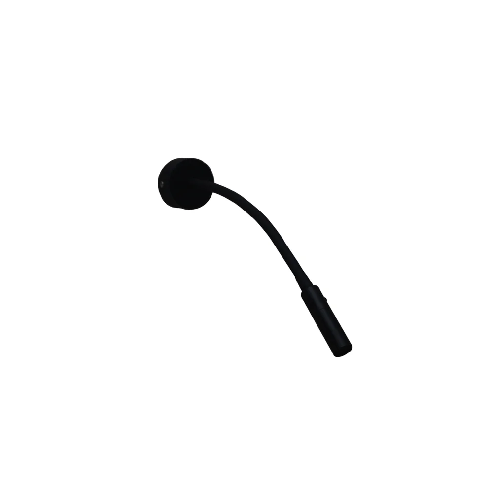 Modern Black Bedside Spotlight for Reading & Study | Adjustable | SKE-140018 Black