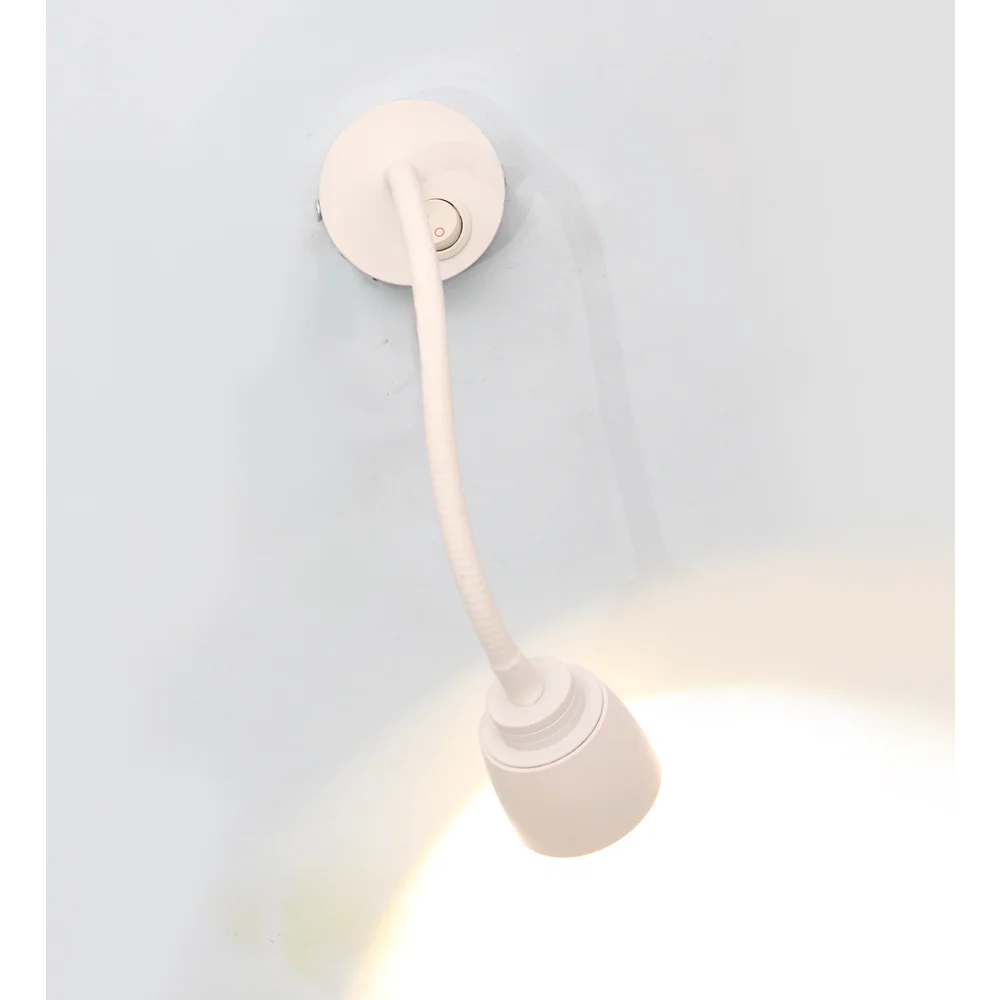 Modern LED Wall-Mounted Adjustable Cone Spotlight with Switch | SKE-140032_WSL