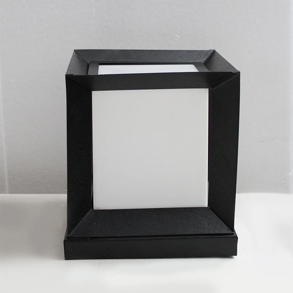 Modern Black Outdoor Gate Light & Pillar Lamp | SKE-200004