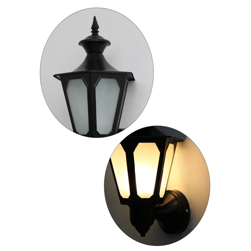 Classic Black Outdoor Wall Lantern Light | SKE-200007