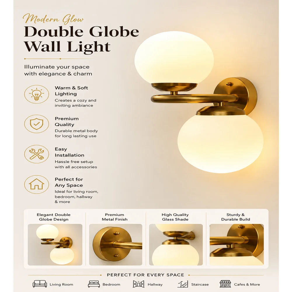 Luxury Bedroom & Living Room Wall Light | SKE-140068_2 WL-GD