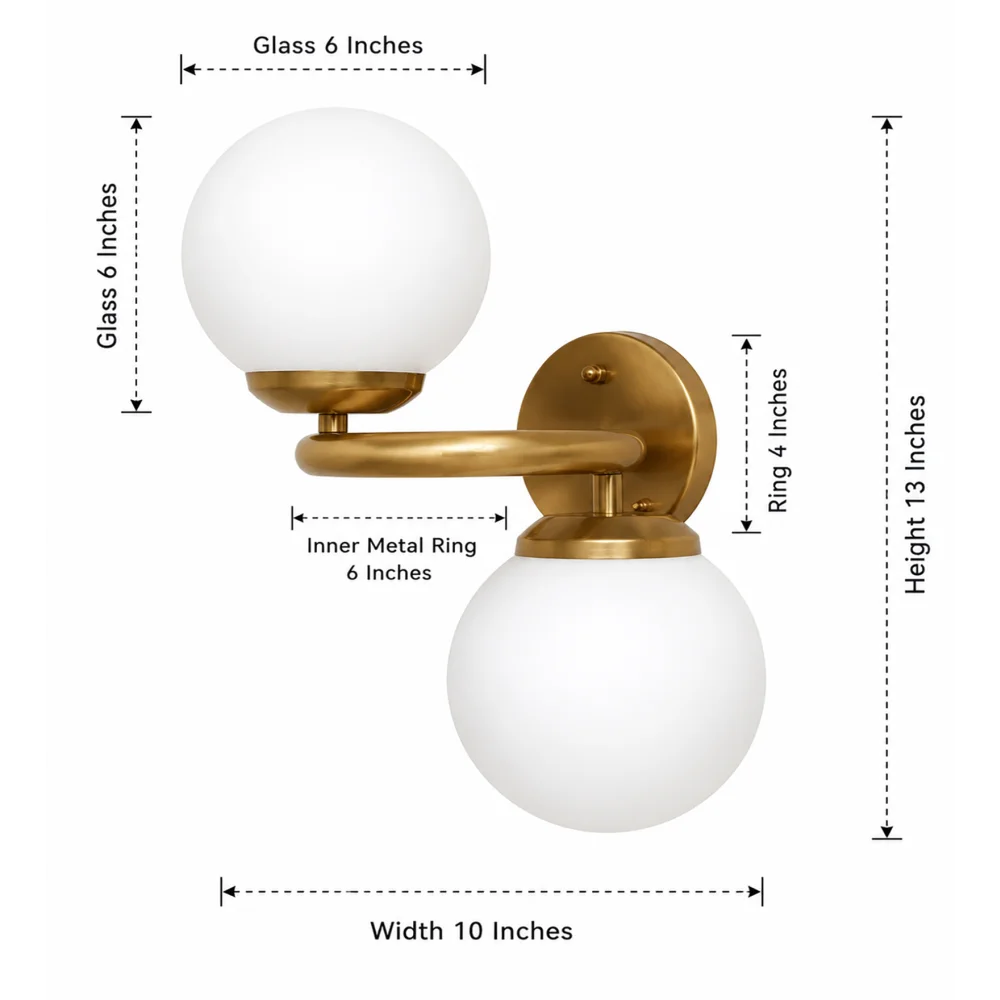 Luxury Bedroom & Living Room Wall Light | SKE-140068_2 WL-GD