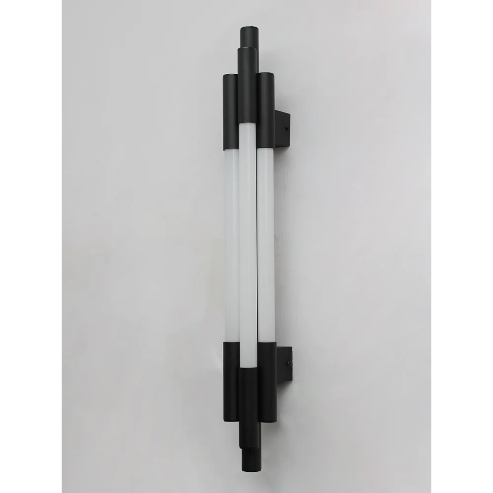 Modern Black Vertical LED Wall Light | SKE-140075_Blk
