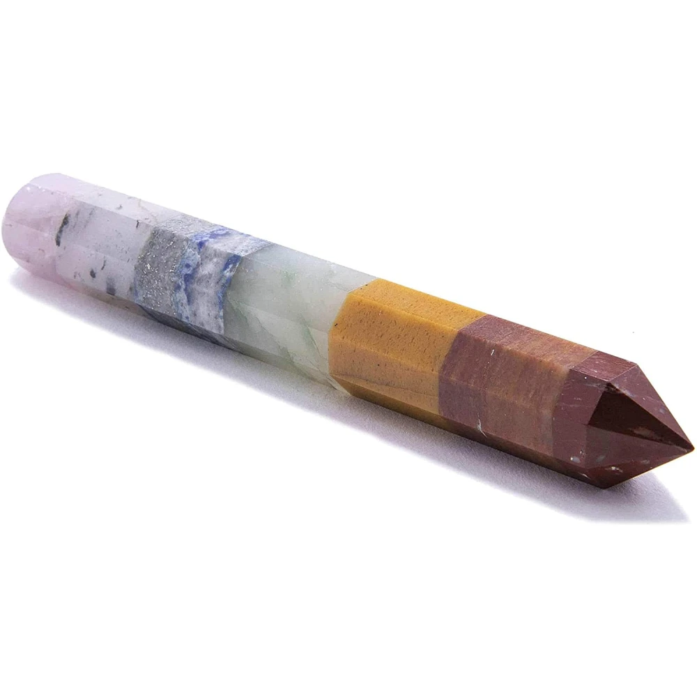 Seven Chakra Crystal Healing Wand with Healing and Calming Effects.