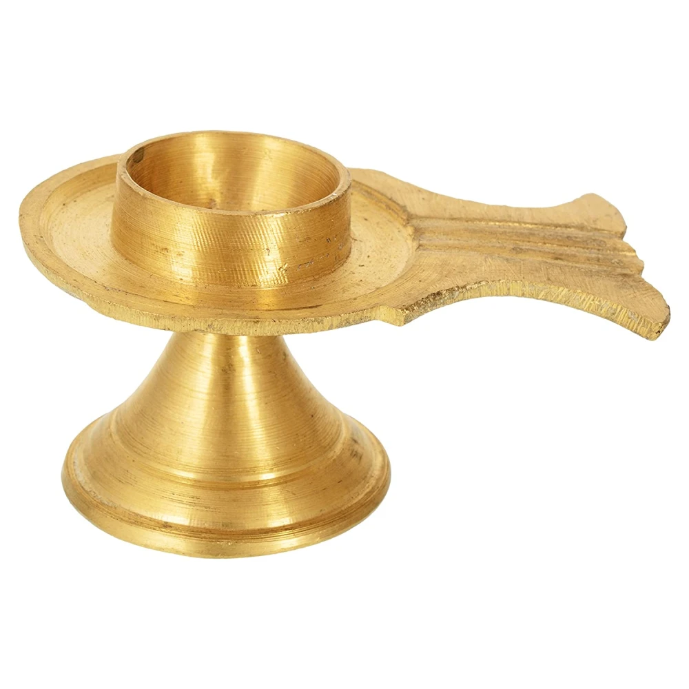 Brass Jaladhari Stand For Golden.