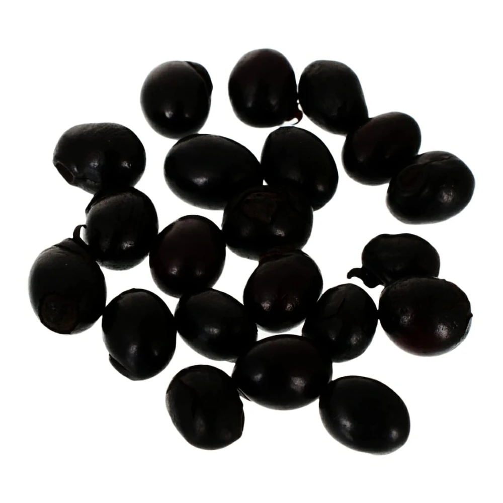 Black Chirmi Beads Goonja Gurivinta Seeds -Set Of 21 Pcs  For wealth