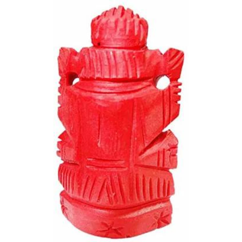 Lord Ganesha Idol for Planet Mangal Pooja - Beautiful Idol 80 Gm (4.5 x 3.5 x 7 Cm).