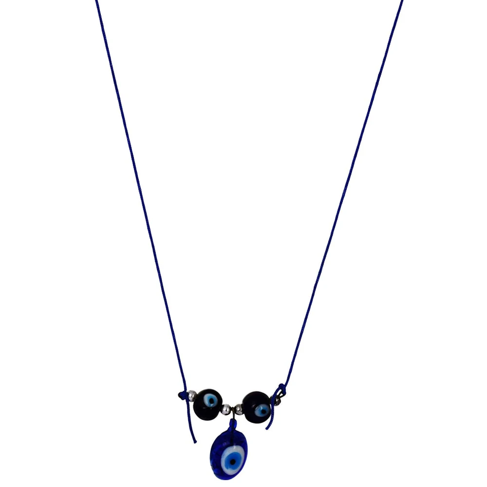 Ceramic Nazar Suraksha Kawach Set (10 x 10  x 3 CM, Pack of 3).