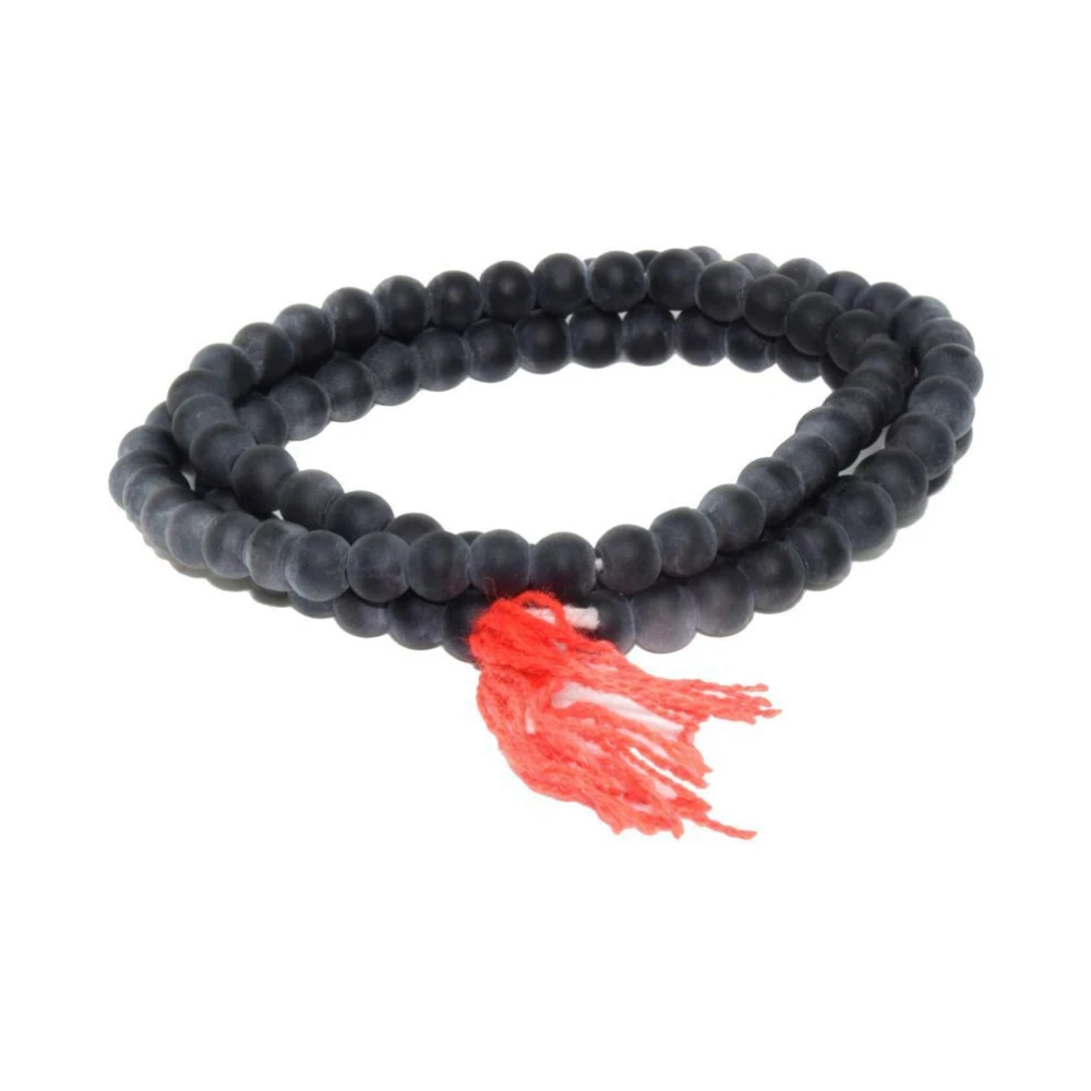 Shaligram Stones Prayer Mala -8 MM 108+1 Beads Jaap Mala.