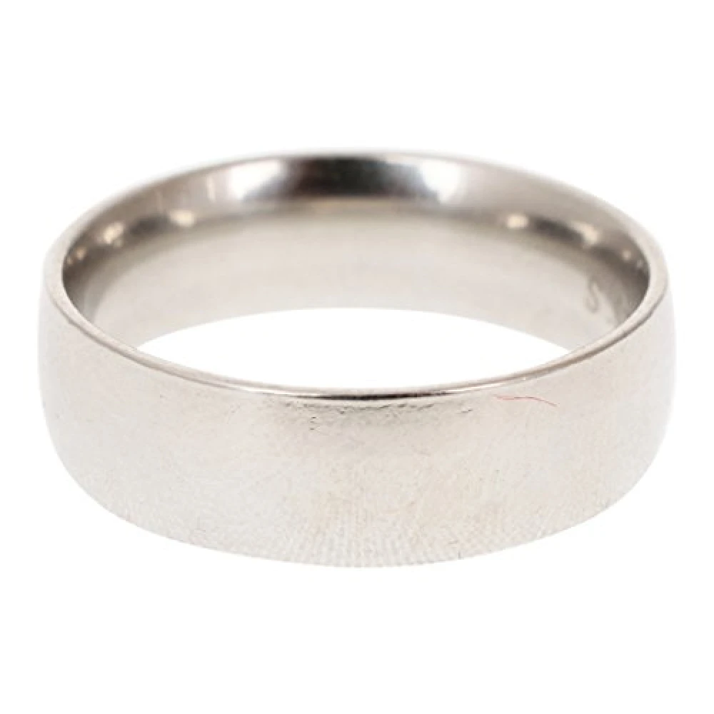 Classic Stainless IRON Ring Silver Unisex Finger Chhalla Ring (Size:22).