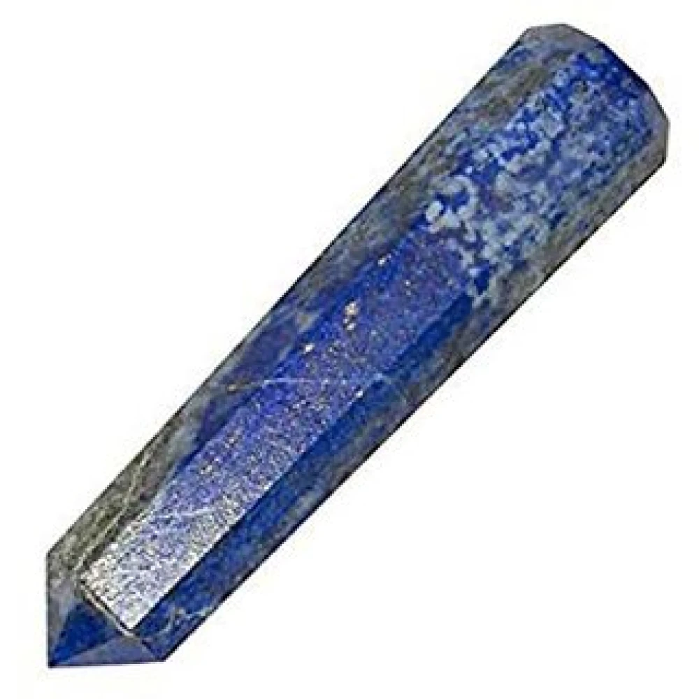 Lapis Lazuli Crystal Healing Wand with Healing and Calming Effects - Energy Generator.