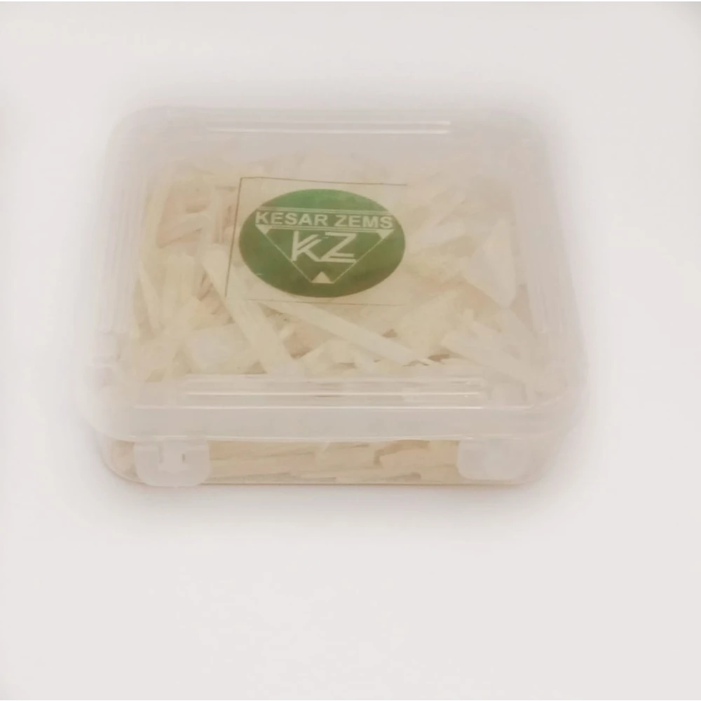 Natural White Selenite Stones Chip Pack Of 100 gm For Home Décor.