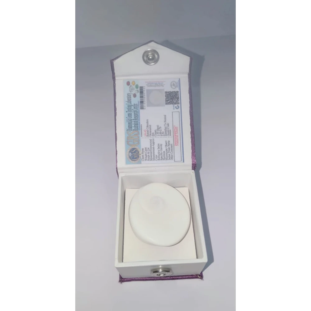 Natural & Certified Gomti Chakra With Purple Box (4.5 x 3.5 x 2 CM)