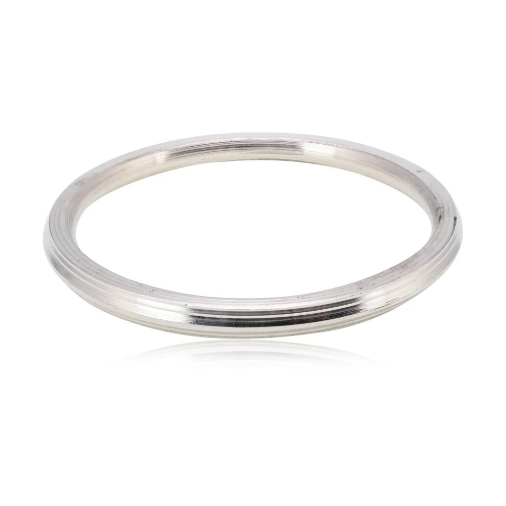 Stainless Steel White Kada for Men & Women (Size:2.7 Inch).