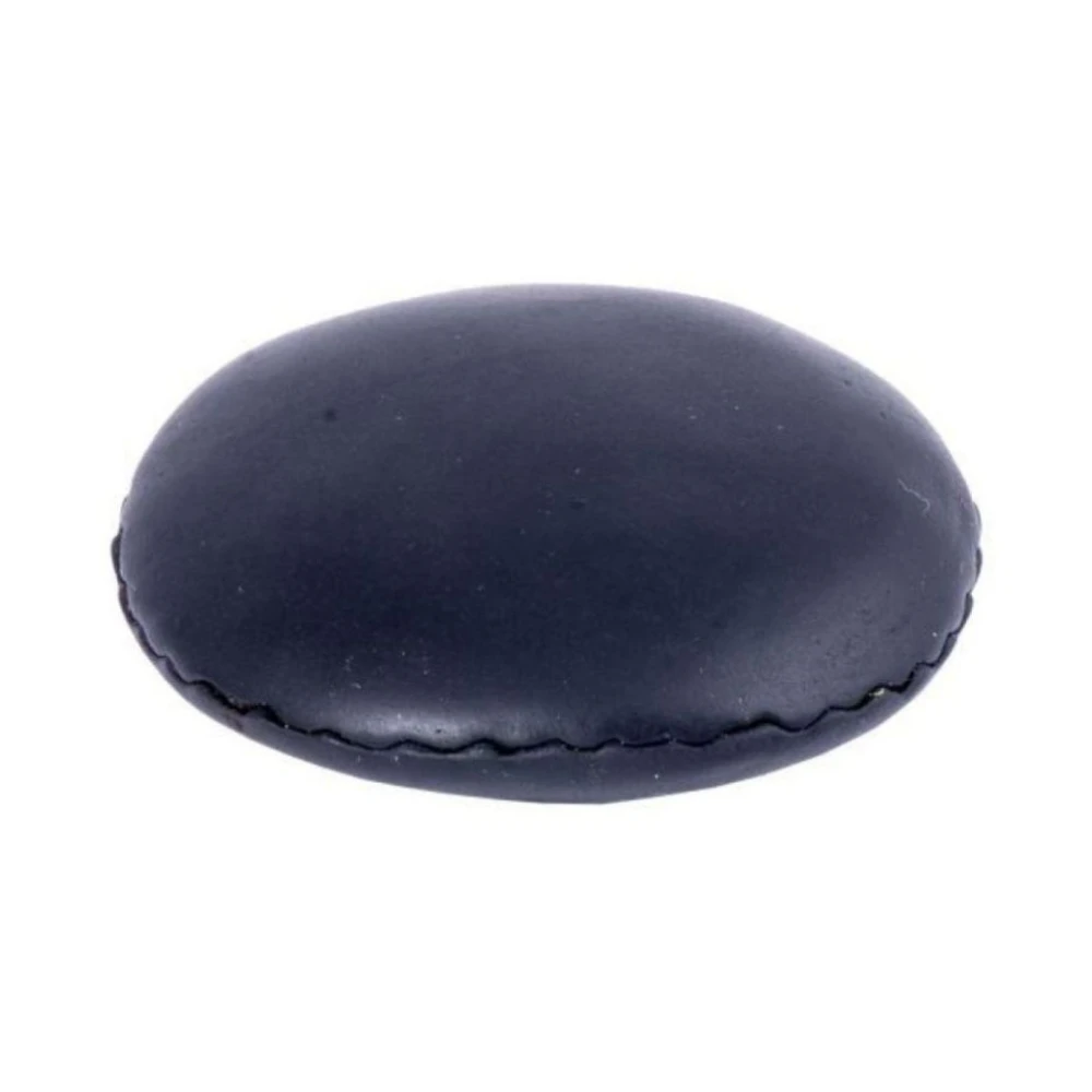 Vishnu Chakra Shaligram (5 cm x 5 cm x 1 cm, Black, Pack of 2)