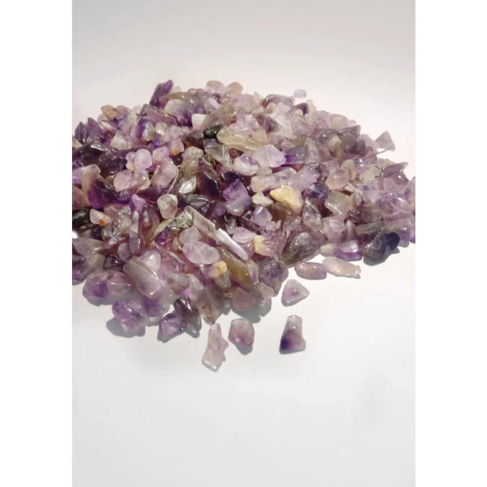 Natural Amethyst Stones Chip Pack Of 100 gm For Home Décor.