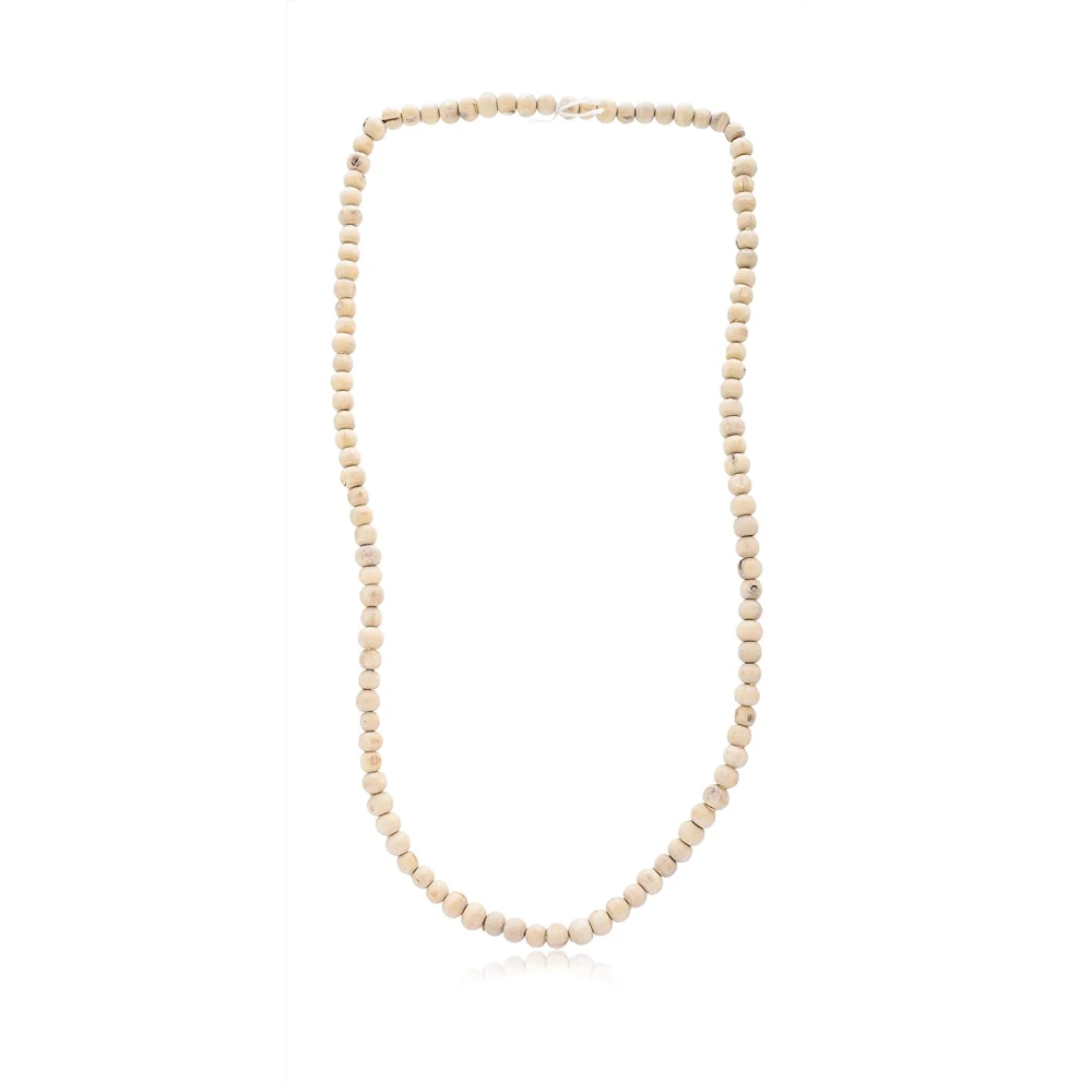 Natural Wooden Tulsi Bead Prayer Rosary Mala -9 MM 108+1 Beads Jaap.