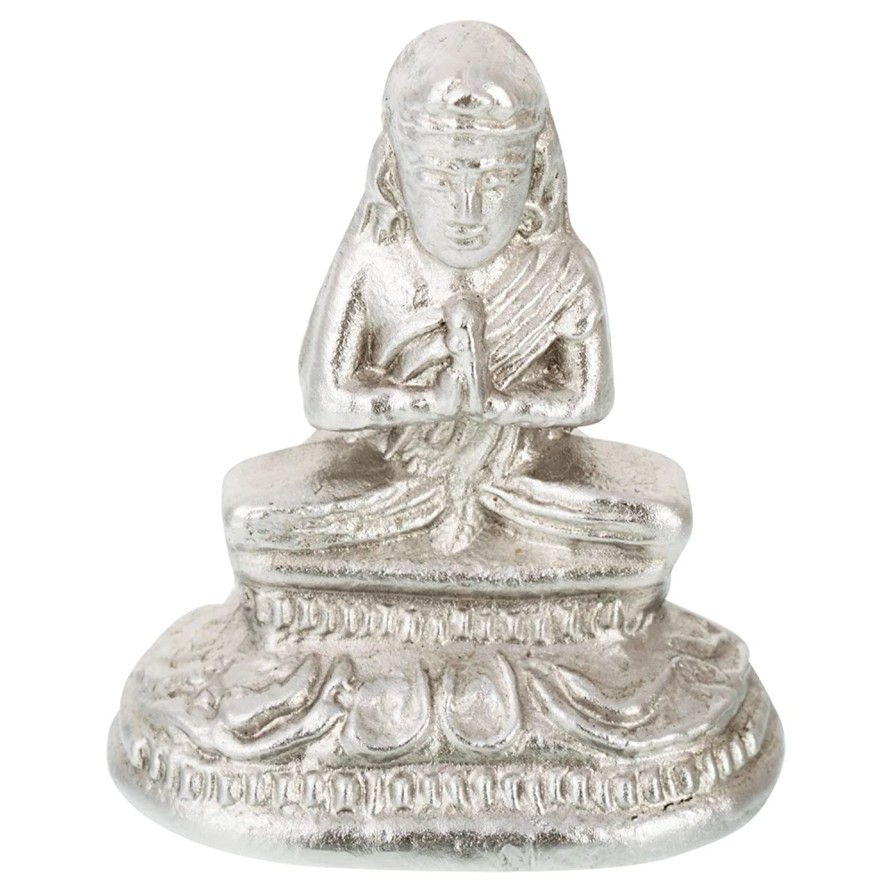 Mercury Goddess Parvati Idol Parad Statue For Pooja (3 x 2 x 3 Cm, Silver.