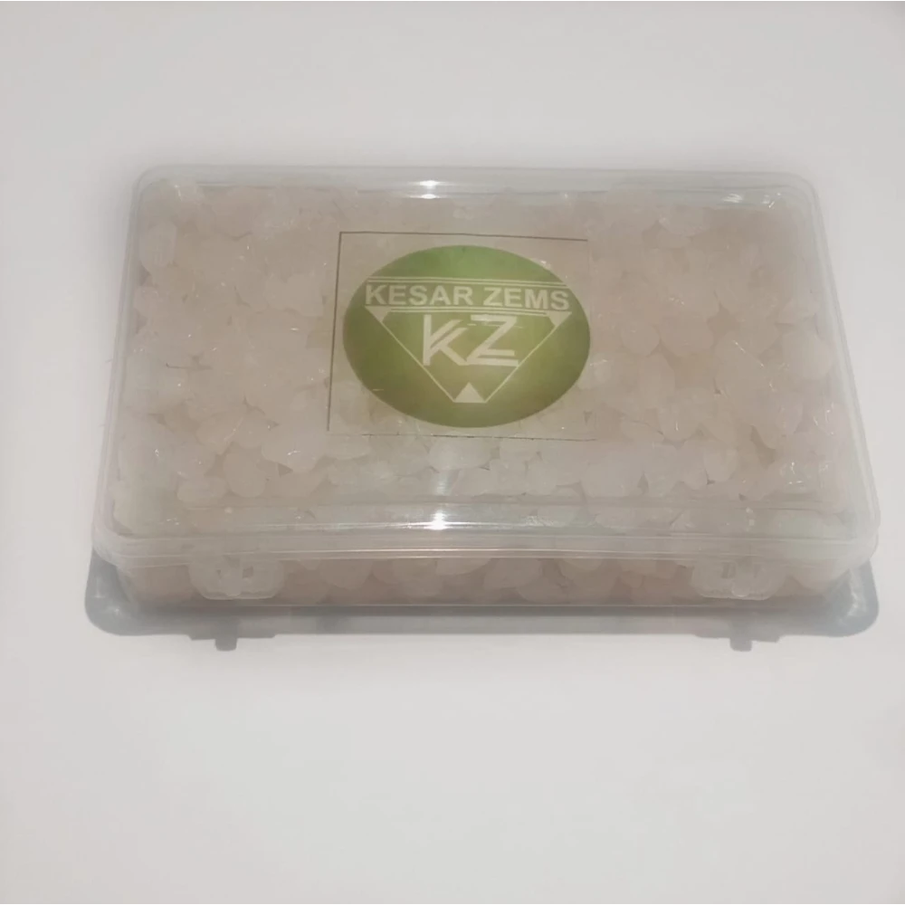 Natural Rose Quartz Stones Chip Pack Of 100 gm For Home Décor.