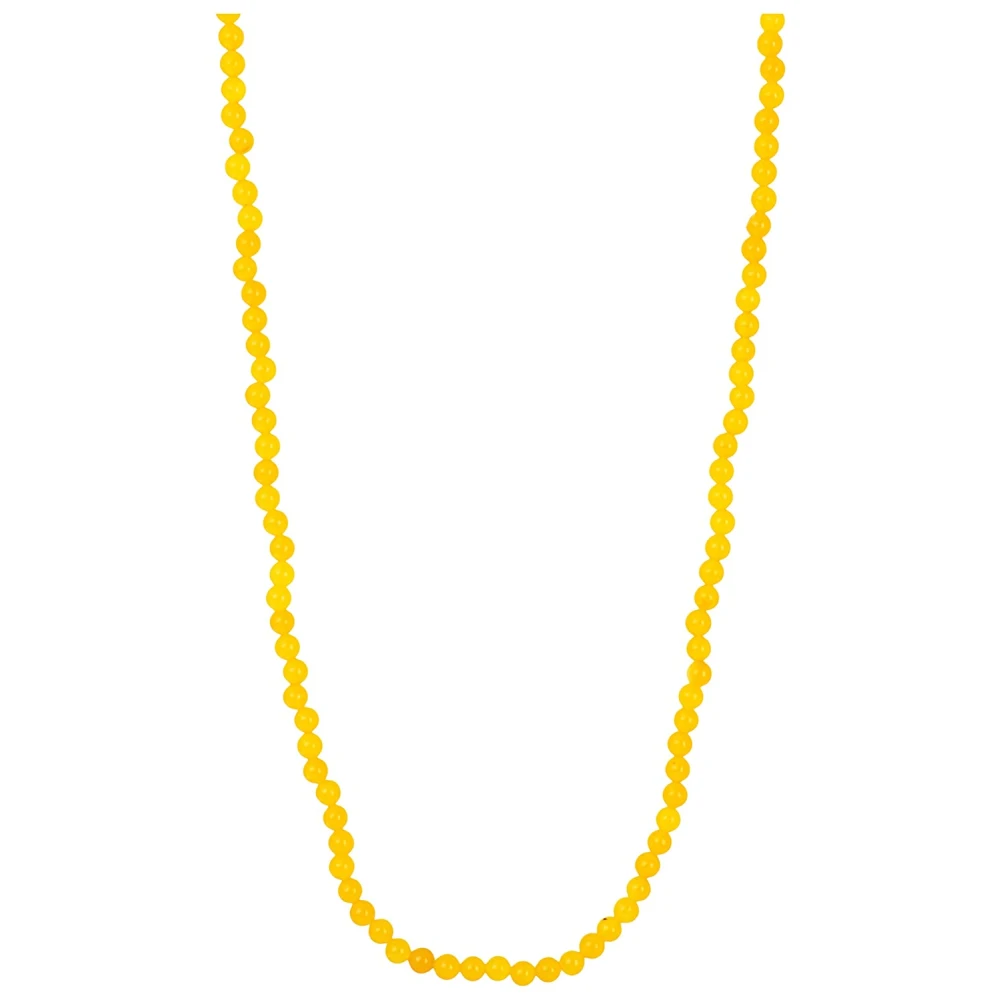 Yellow Agate Stone Prayer Rosary Mala -6 MM 108+1 Beads Jaap Mala.