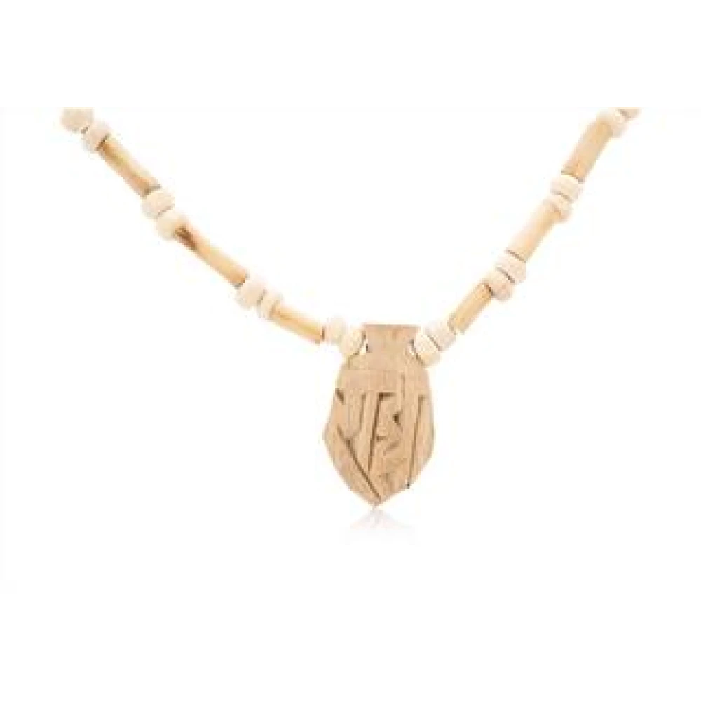 Natural Wooden Tulsi (Tyulsi) Kanthi Mala with Natural Radha Name.