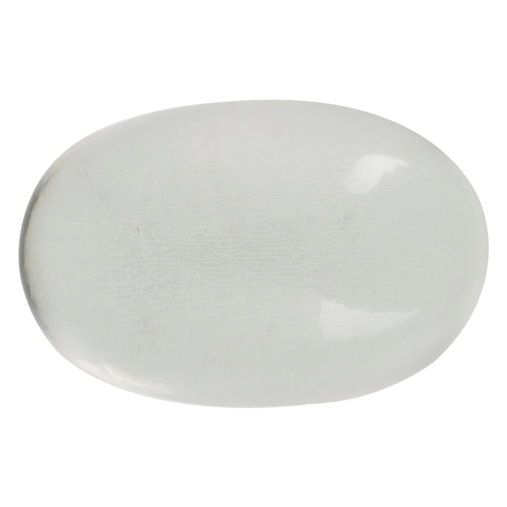 Crystal Lord Shivling Idol Sphatik Statue Home Decor  (3 x 2.5 x 5 cm).