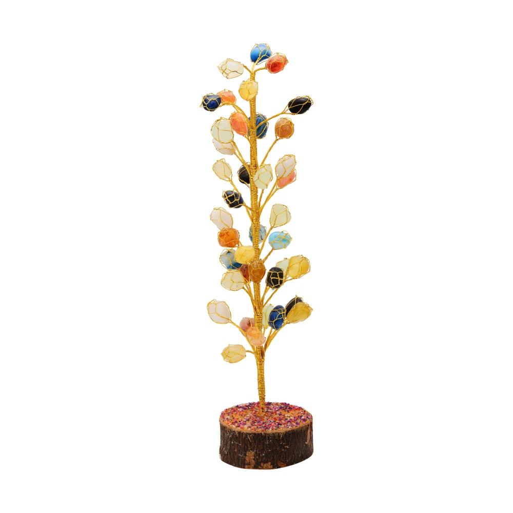 Crystal Luck Tree Multi Colour(10x8x48 cm).
