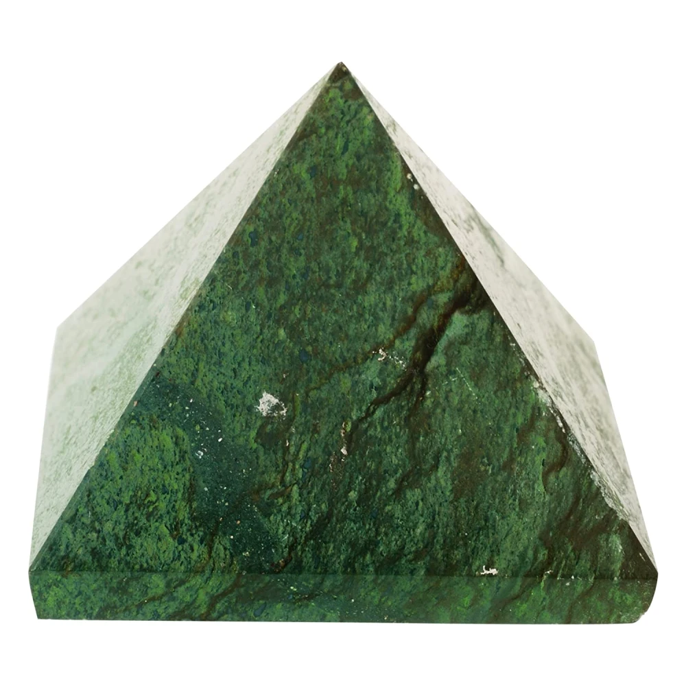 Stone Vastu Pyramid for showpiece (5 x 5 x 4 cm)Green