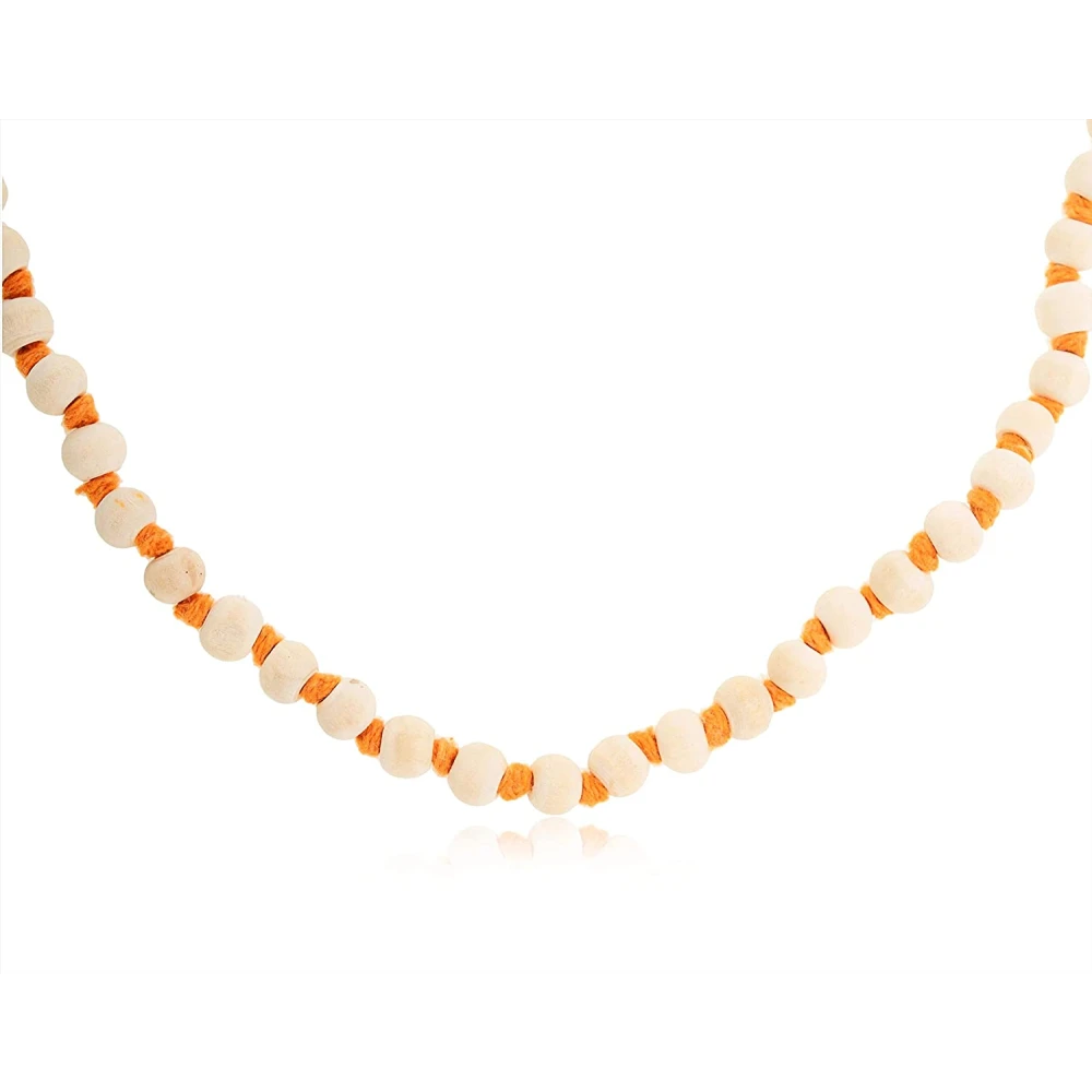 Tulsi Beads Prayer Rosary Mala 108+1 Beads 8 MM Mala For Jaap.