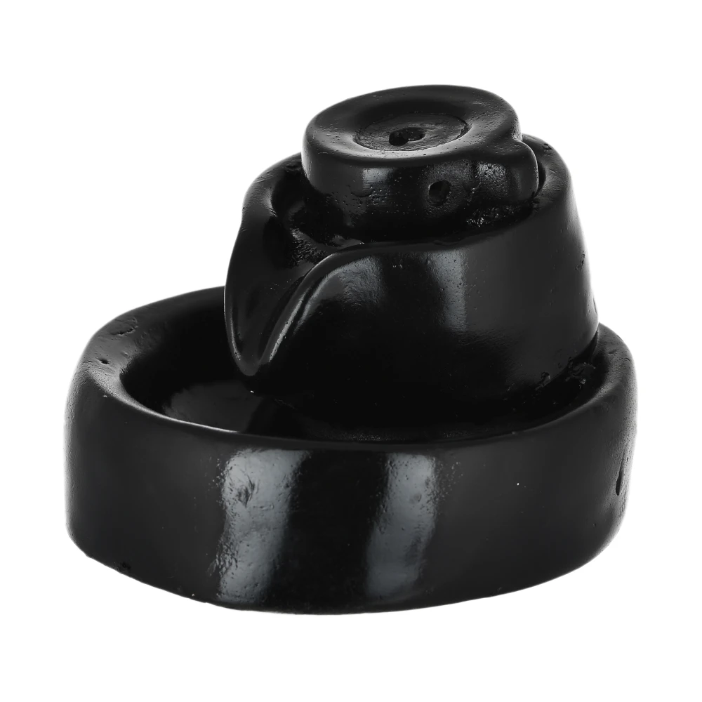 Shiva Lingam Smoke Backflow Cone Incense Burner Holder with 10 Backflt