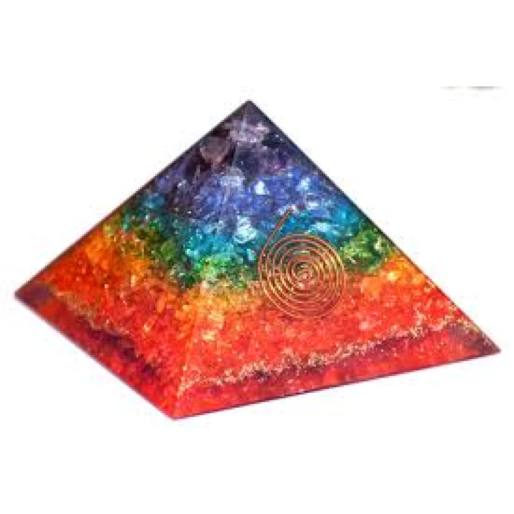 Energy Generator Orgone Pyramid for Emf Protection & Healing-meditation orgonite pyramids crystal chakra.