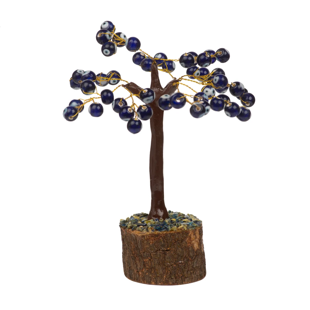 Fengshui Blue Evil Eye Tree for Showpiece & Negative energy removal.