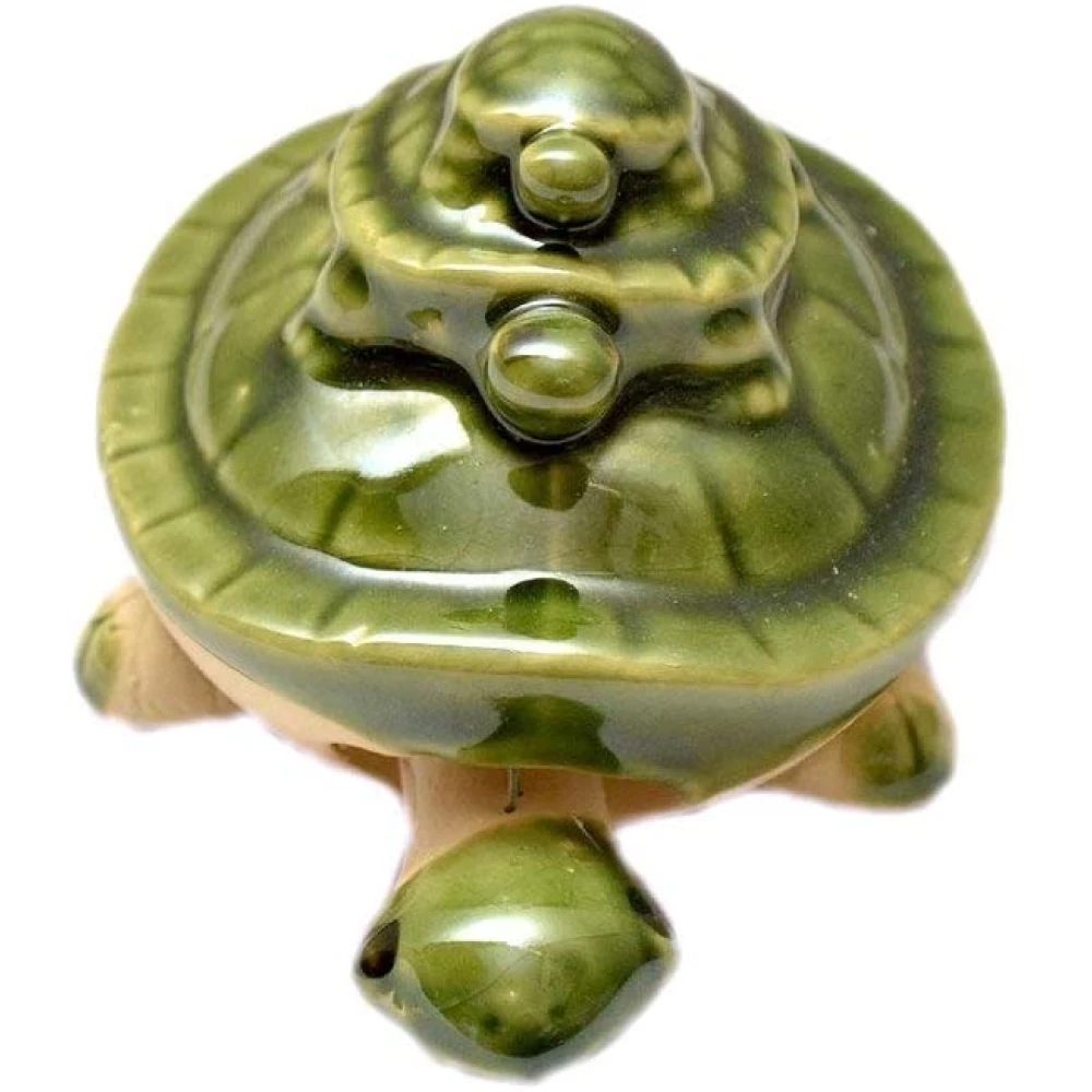 FengShui Ceramic Floating Tortoise Family.