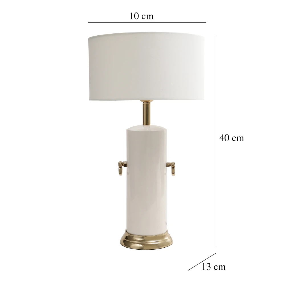 Zenith'S handle table lamp for home