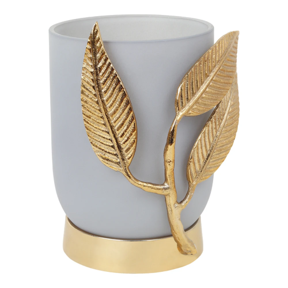 VersaLeaf Glass Vase and Candle Holder