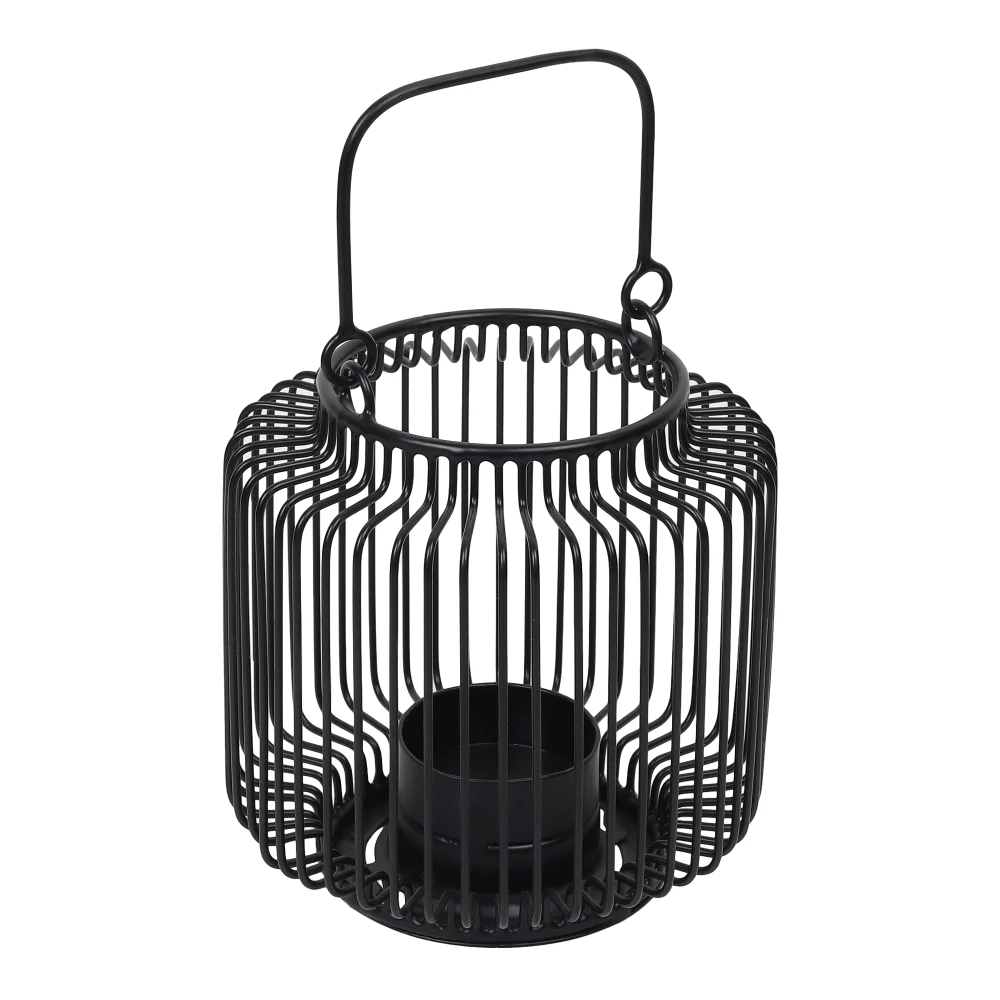 Orla Candle Holder Tlight Gold & Black