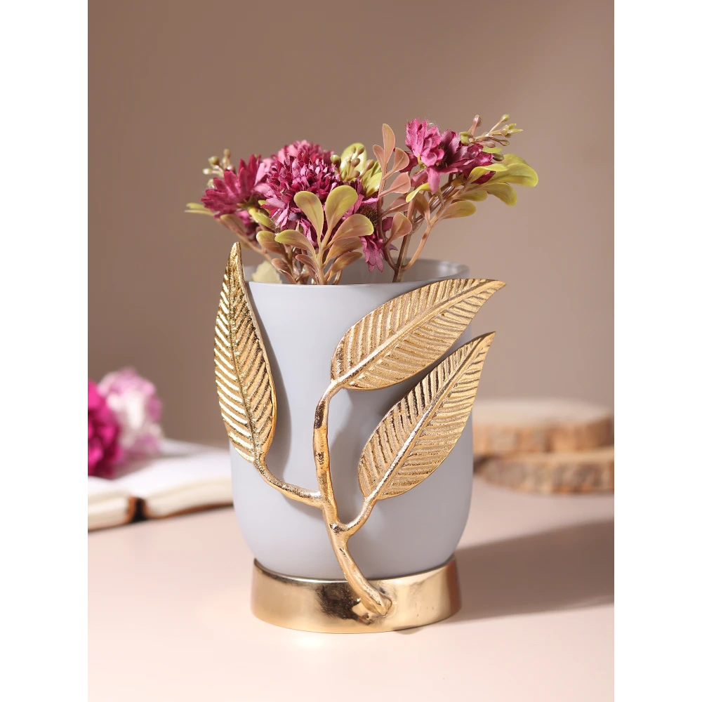 VersaLeaf Glass Vase and Candle Holder