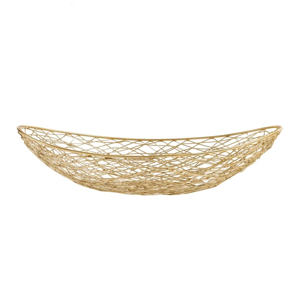 Vivian Basket in gold