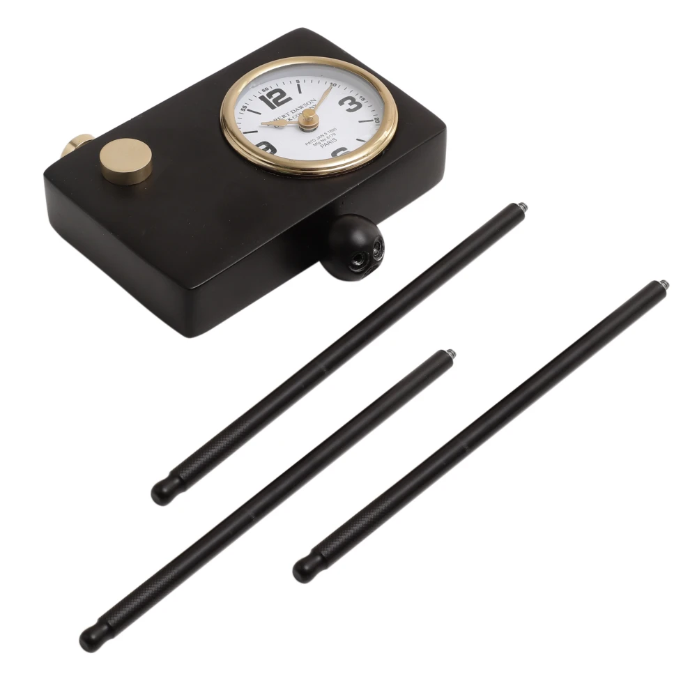 Cameratic Table Clock in Gold & Black